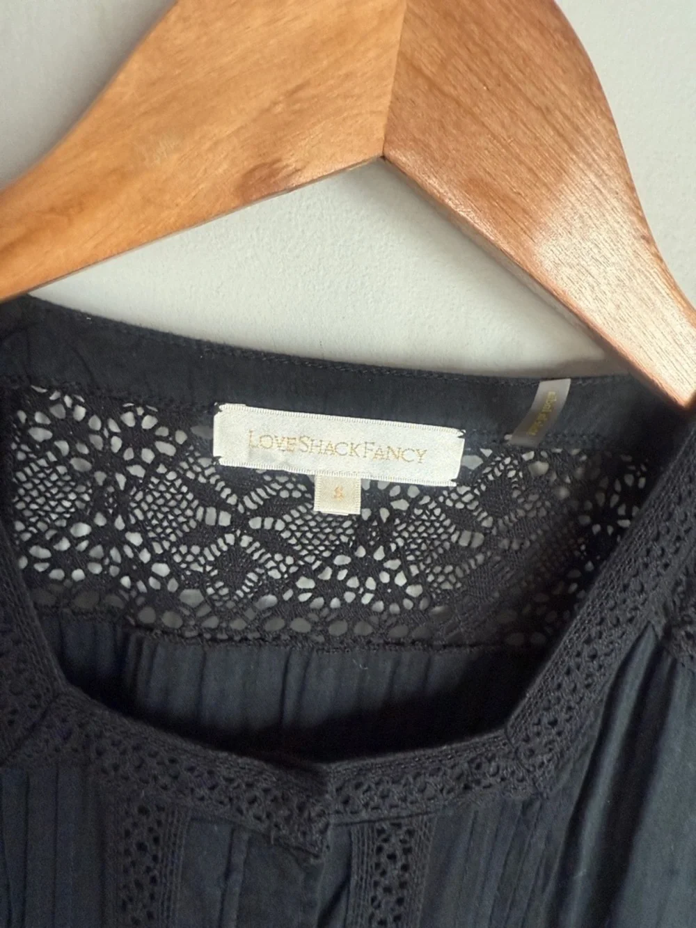 LoveShackFancy Edie Maxi Dress Small
